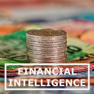 Button mit Verlinkung zum Thema "Financial Intelligence".