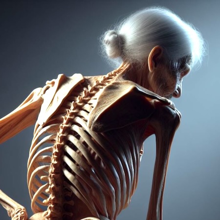 Frauen sind besonders von Osteoporose betroffen. Darum empfehlen wir bereits im Alter von etwa 40 Jahren eine erste Knochendichtemessung durchzuführen.